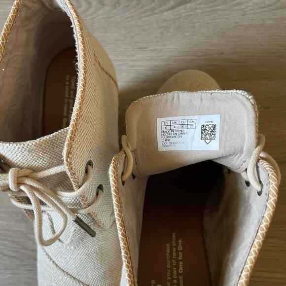 TOMS Desert Wedge | Metallic - Picture 6 of 7